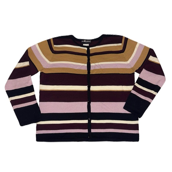 Striped Cardigan from Sag Harbor - Picture 1 of 4